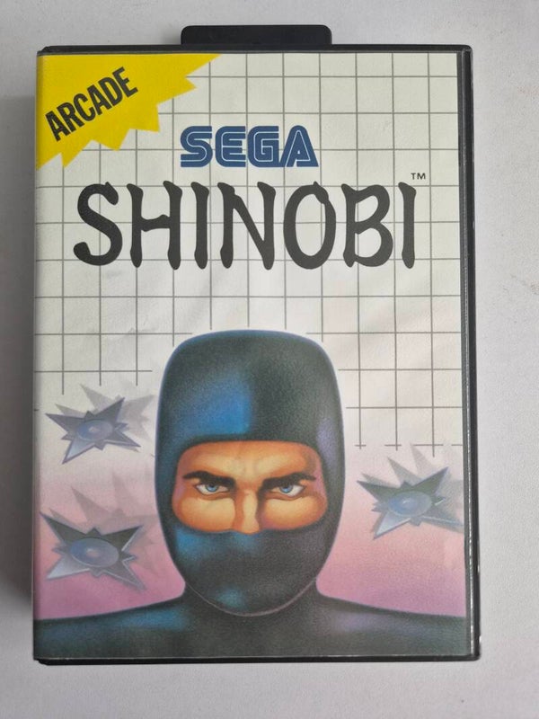 Shinobi Master System en boîte