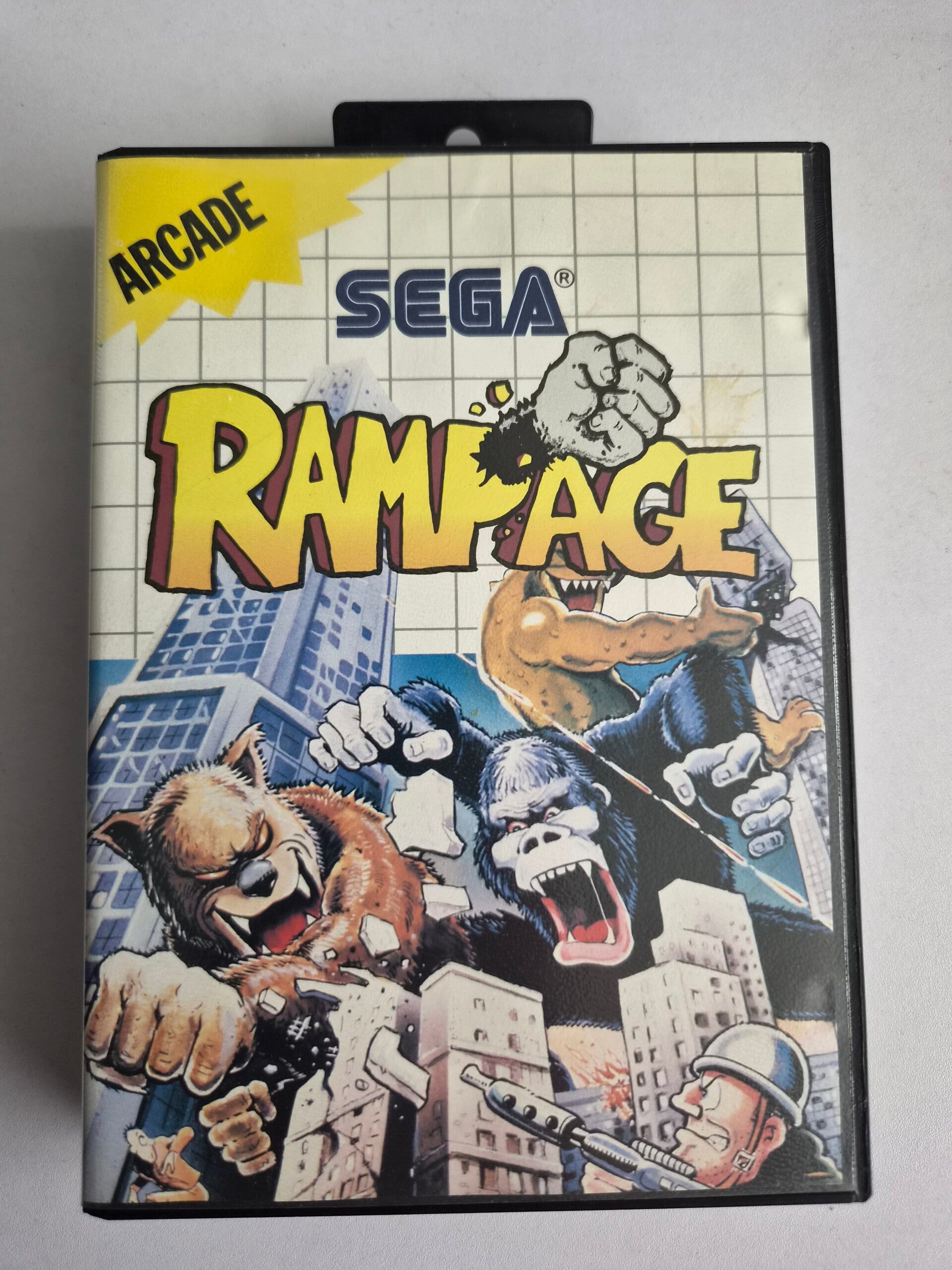 Rampage Master System en boîte