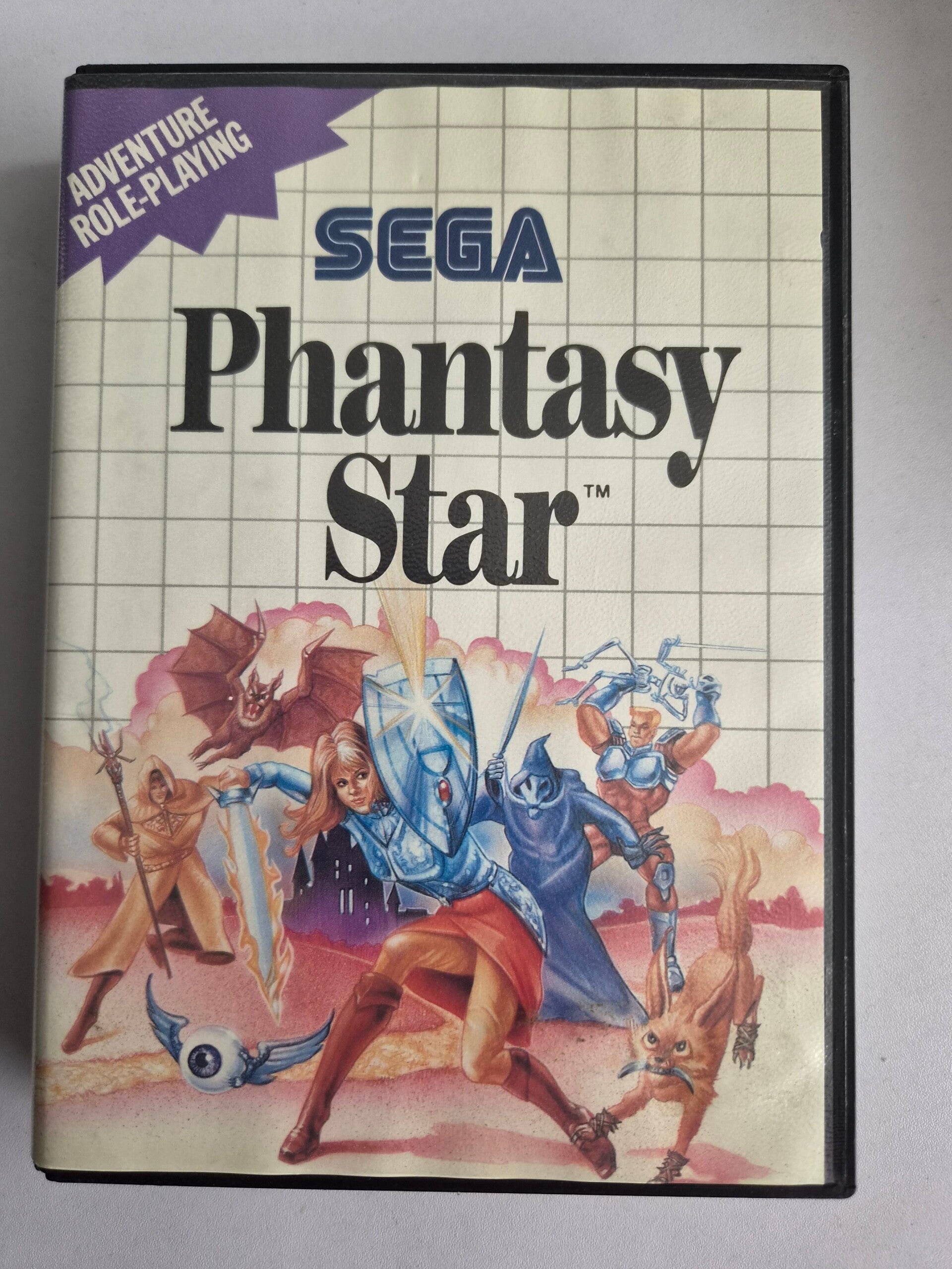 Phantasy Star Master System en boîte