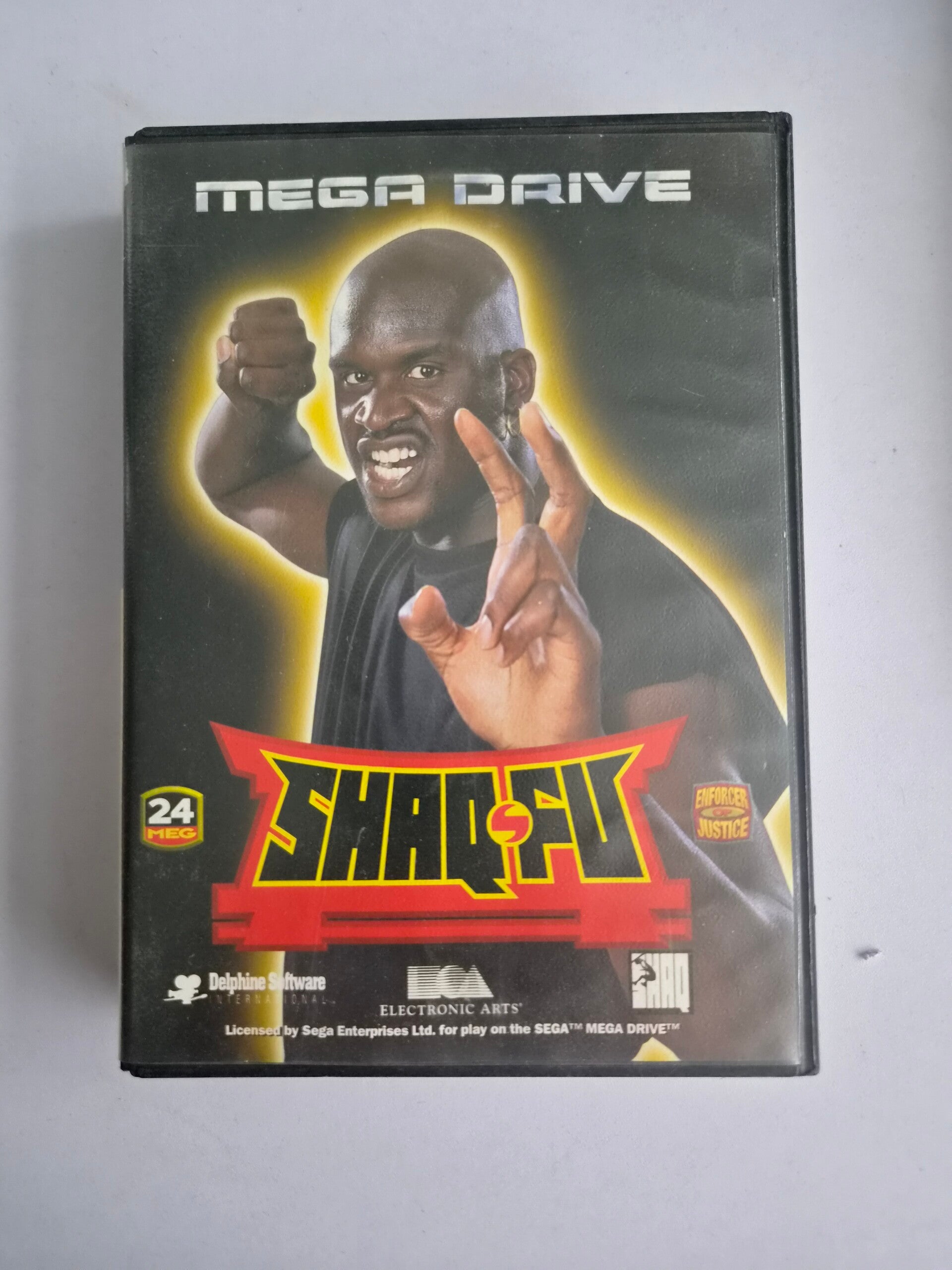 Shaq-Fu Mega Drive en boîte