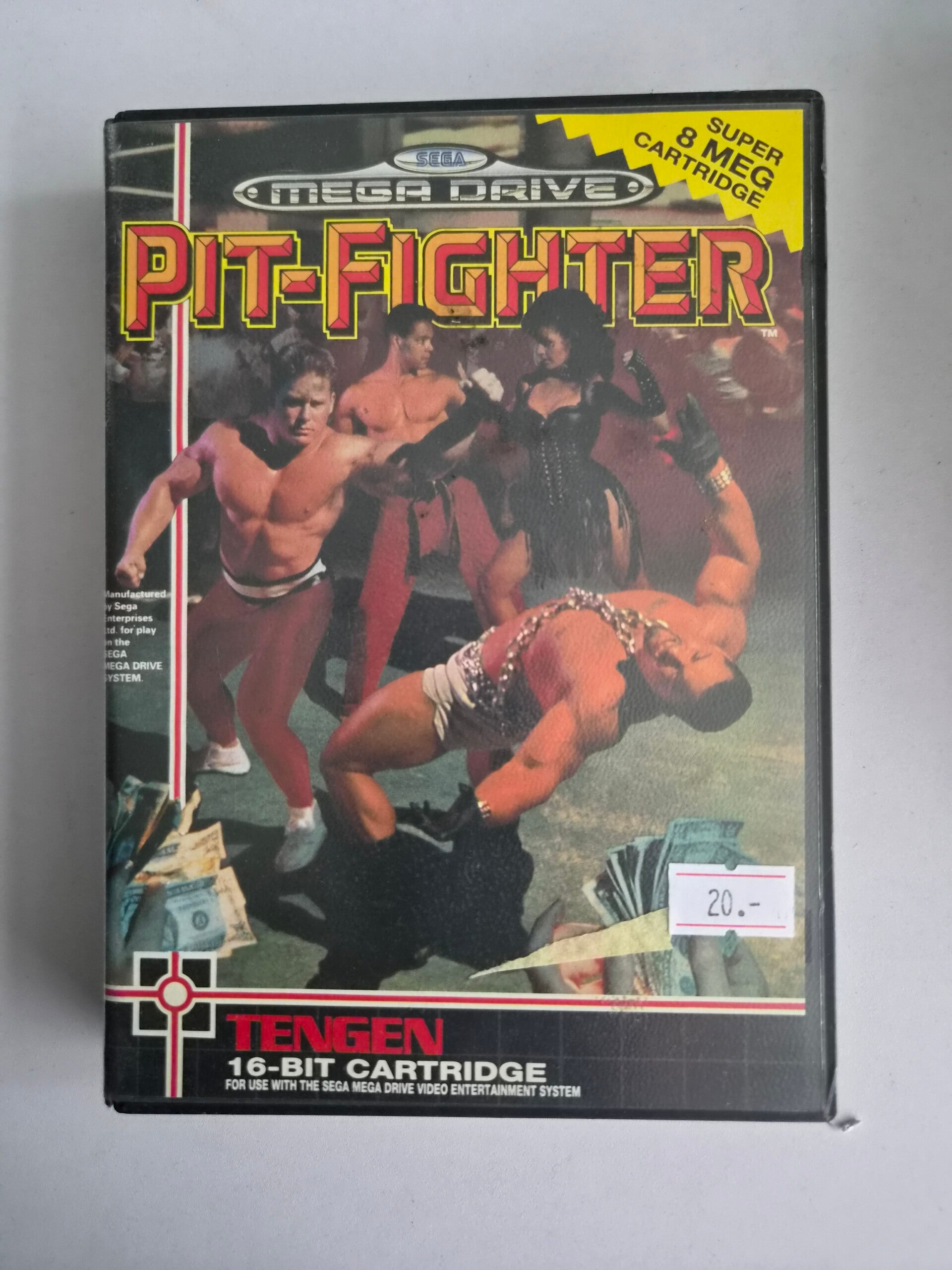 Pit-Fighter Mega Drive en boîte
