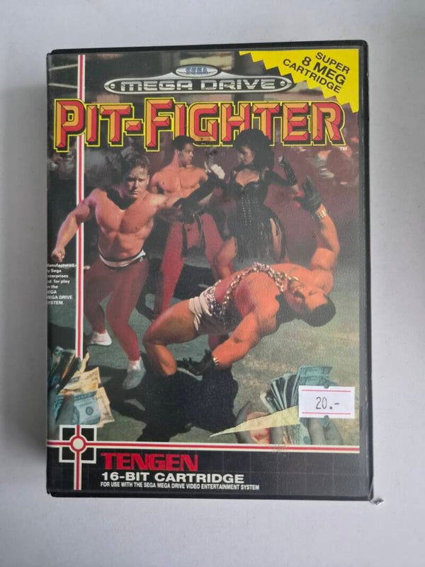 Pit-Fighter Mega Drive en boîte