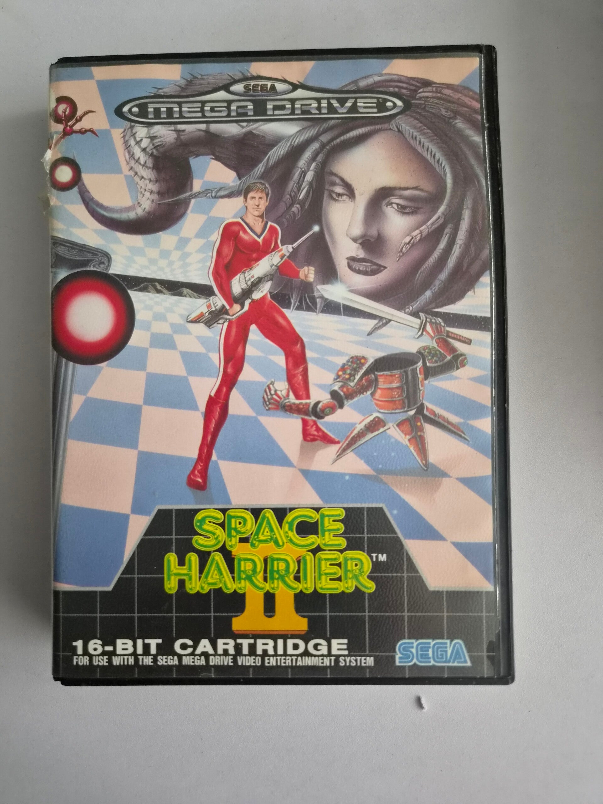 Space Harrier II Mega Drive en boîte