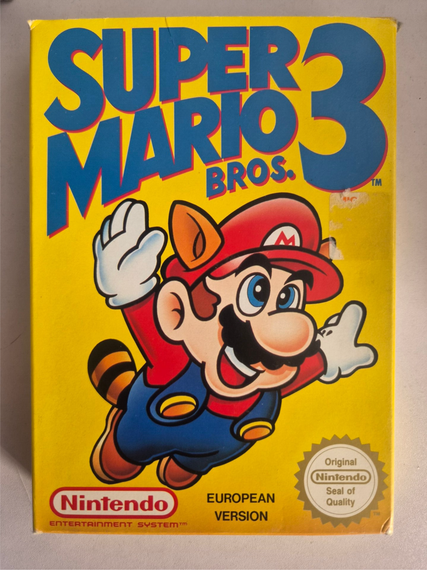 Super Mario Bros 3 NES en boîte version PAL
