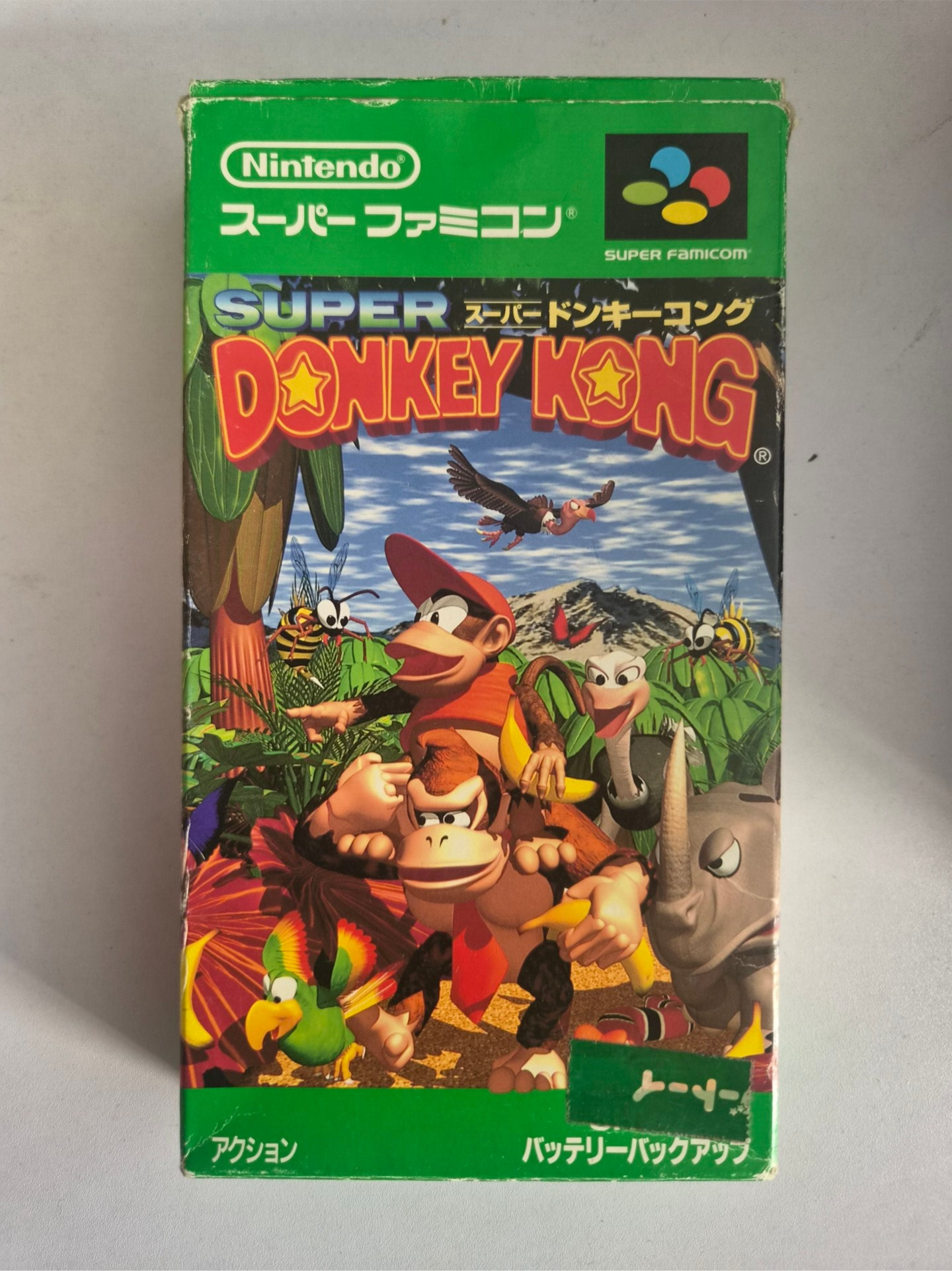 Super Donkey Kong Super Famicom en boîte