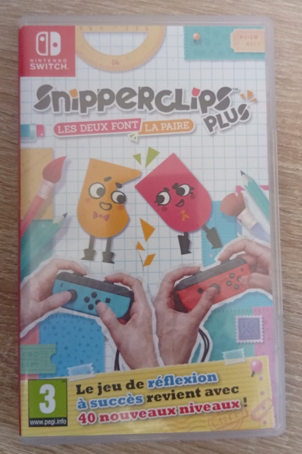 Snipperclips Plus: Les deux font la paire Switch