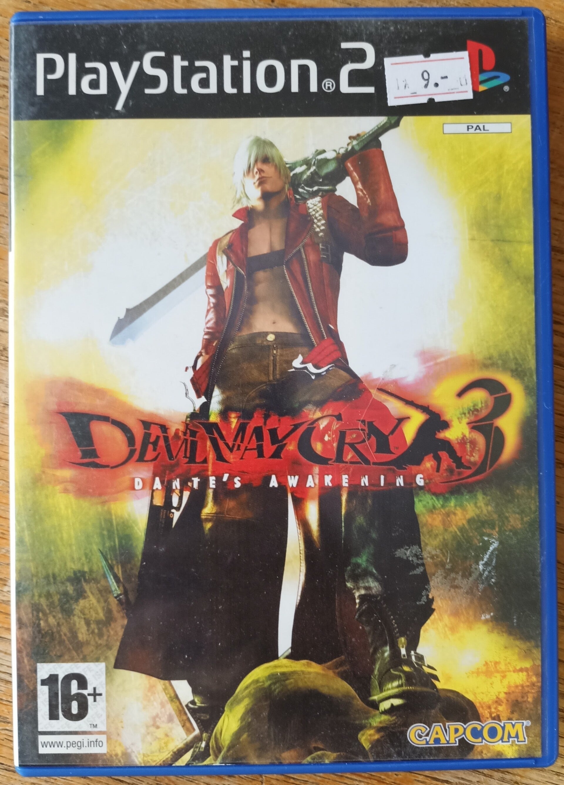 Devil May Cry 3 Dant's Awakening PS2