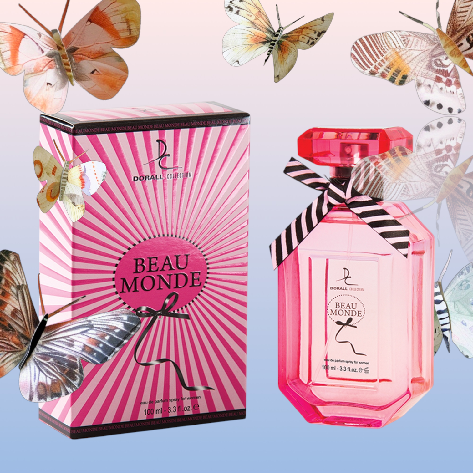 Beau Monde LA 3,3 oz EDP pour Femme – Fruité Floral |