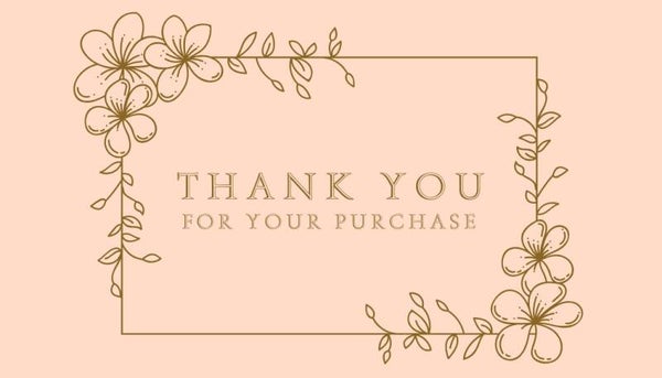 Thank you for your purchase- Digital download