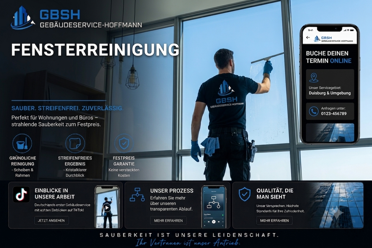Einzelfenster-Reinigung – 7,49 € pro Fenster