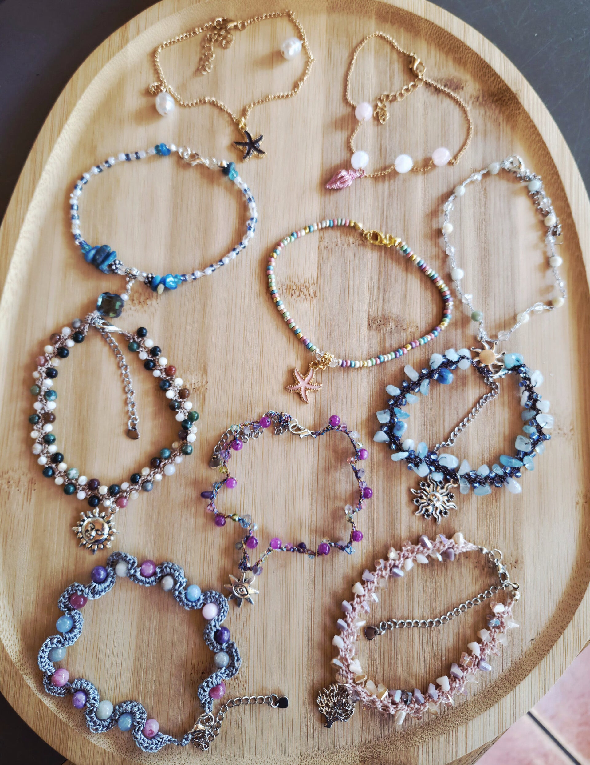 Bracelets de chevilles
