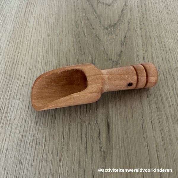 Houten schepje - 7,5 cm