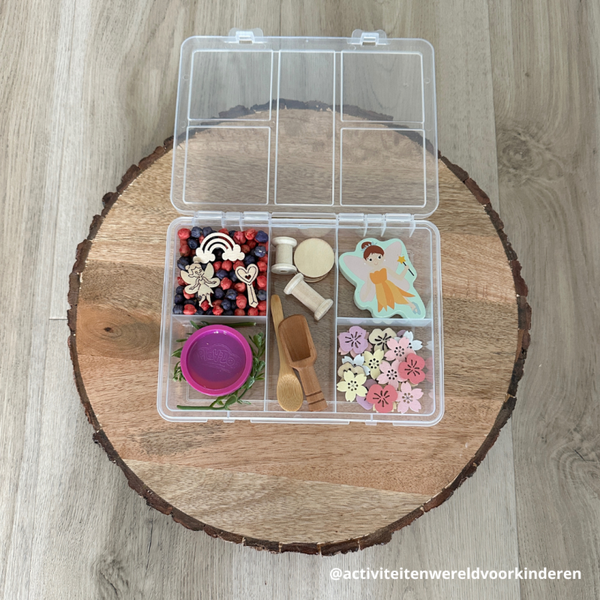 Sensorisch reisbox - feeën