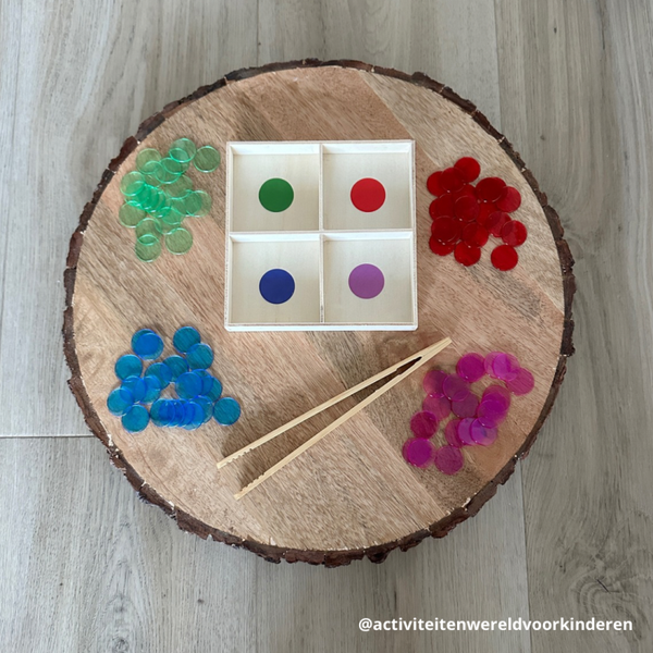Sensorisch sorteerpakket - kleuren 3