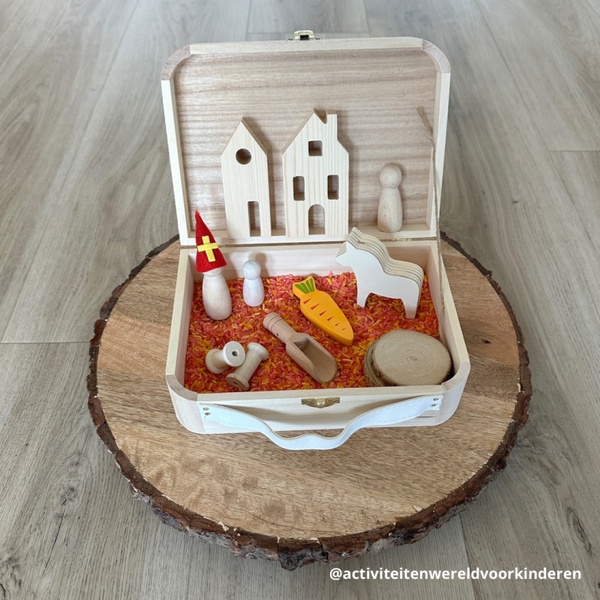 Sensorische reiskoffer - Hoor wie klopt daar?