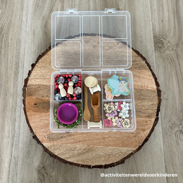 Sensorische reisbox - prinsessen