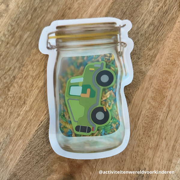 Traktatie & cadeau zakjes - voertuigen