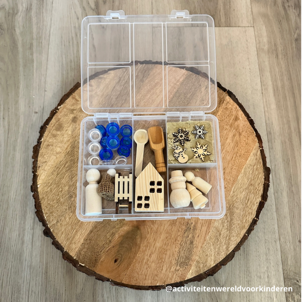 Sensorische reisbox - winter special