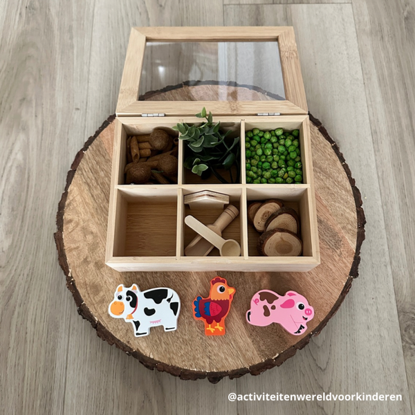 Sensorische ontdekbox - Boerderij 1