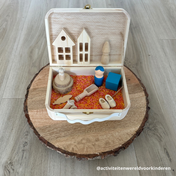 Sensorische reiskoffer - Sinterklaas kapoentje