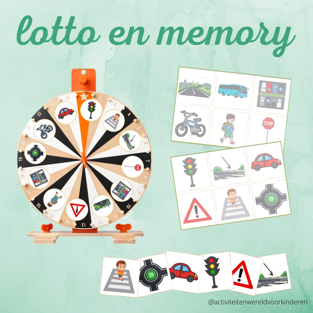 In het verkeer - Lotto en Memory