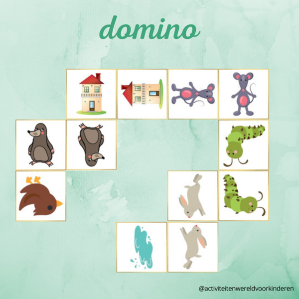 Vos op avontuur - domino