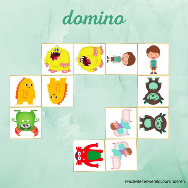 Monsterpret  - domino