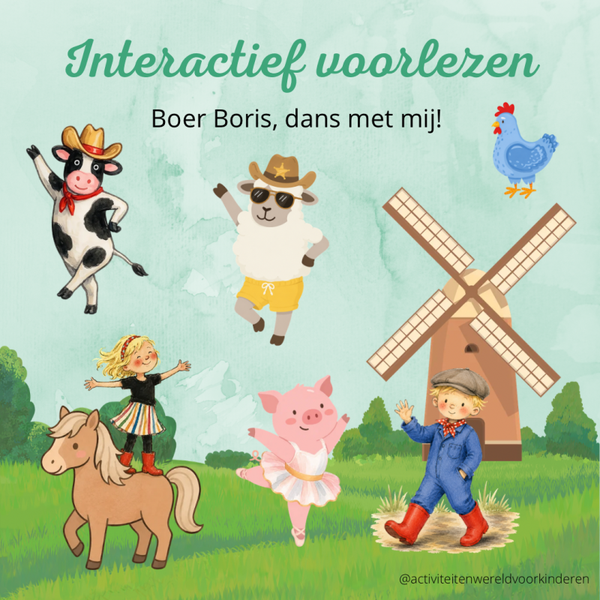 Boer Boris Dans met mij! - Interactief voorlezen