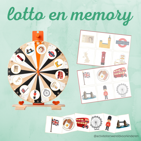 Engeland - Lotto/memory