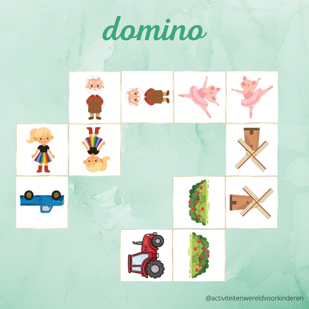 Dansen op de boerderij - Domino