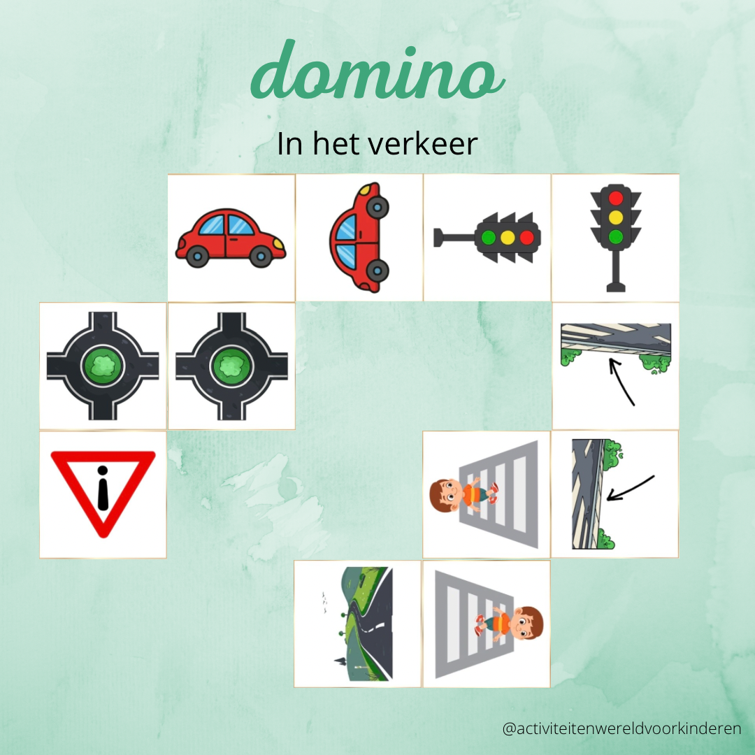 In het verkeer - Domino