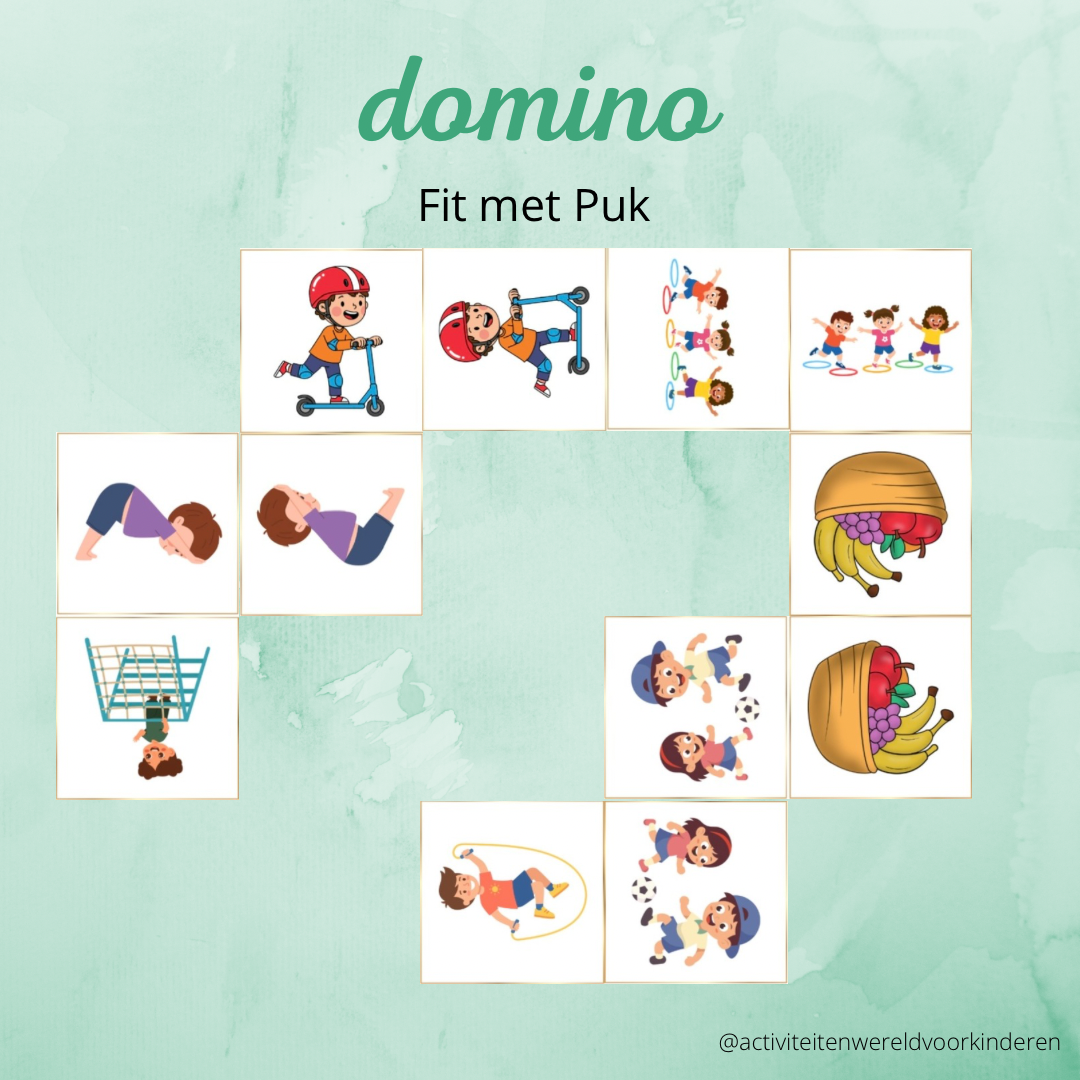 Fit met puk - Domino