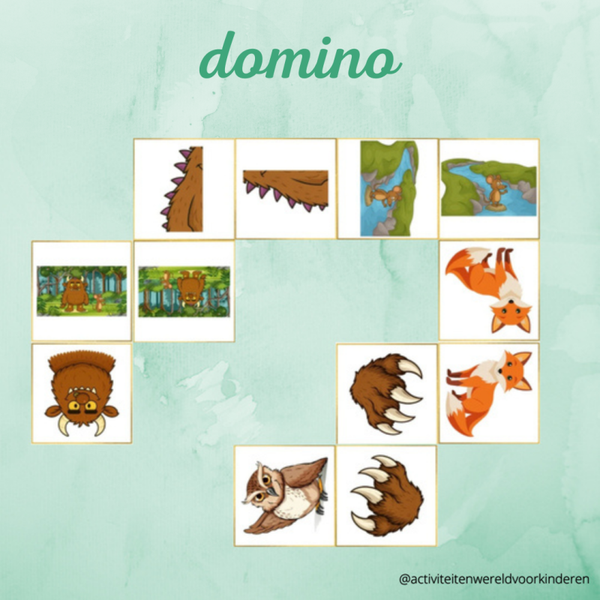 Het monster in het bos - Domino