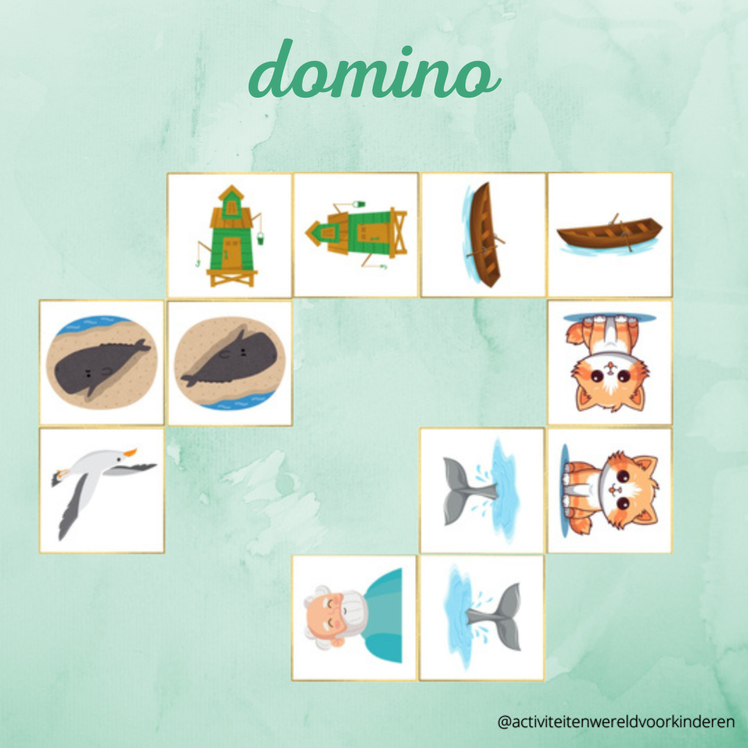 Red de walvis - domino