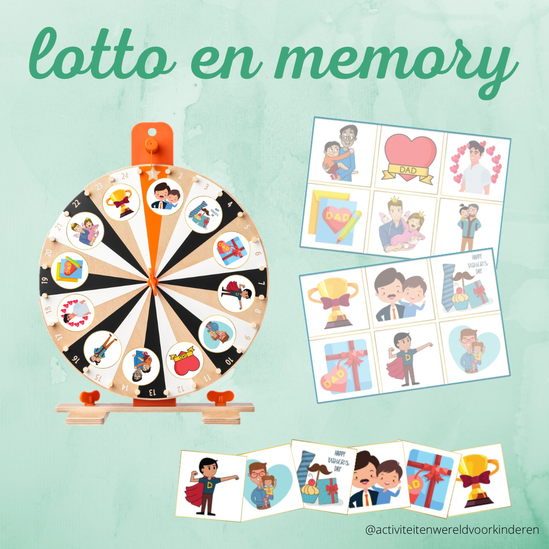 Vaderdag - lotto/memory