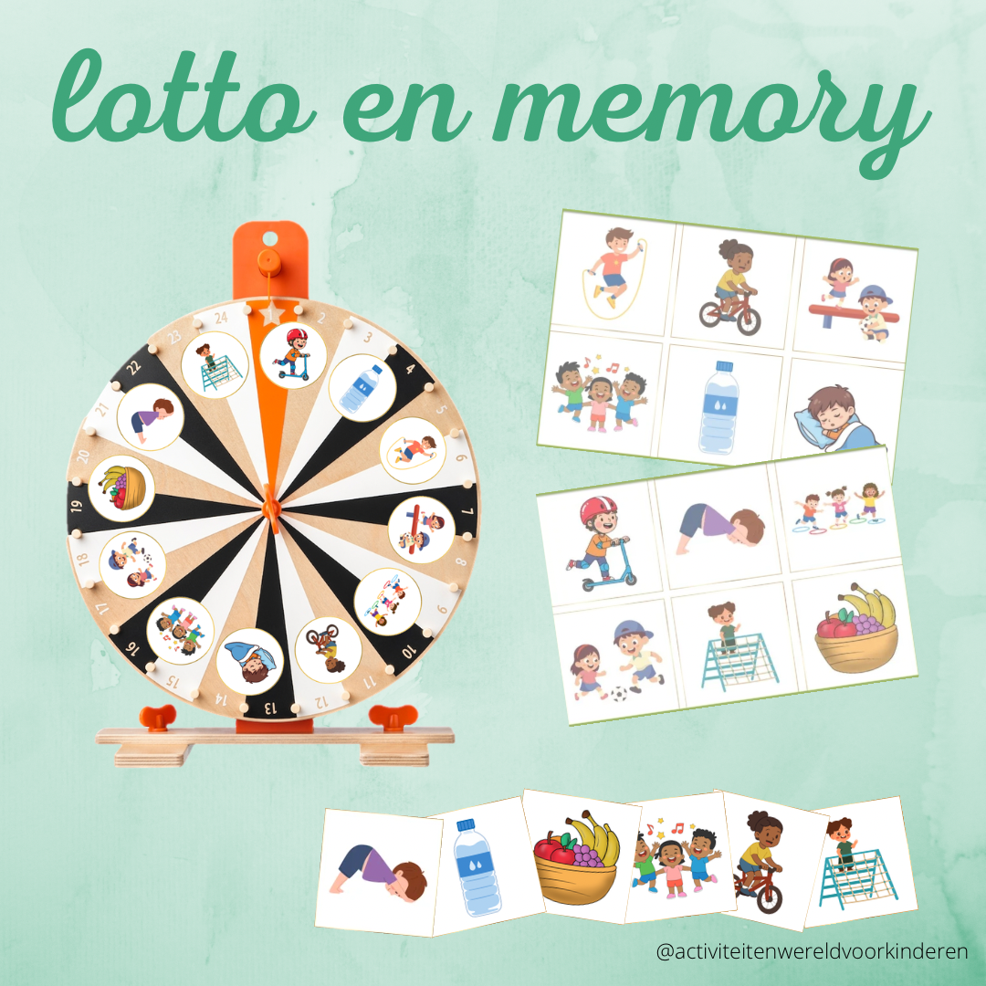 Fit met Puk - Lotto en Memory