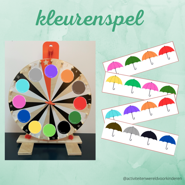 Herfst - paraplu kleurenspel