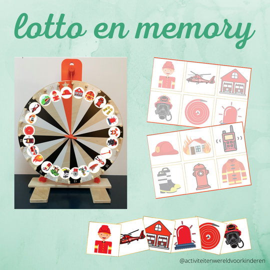 Brandweer - lotto/memory
