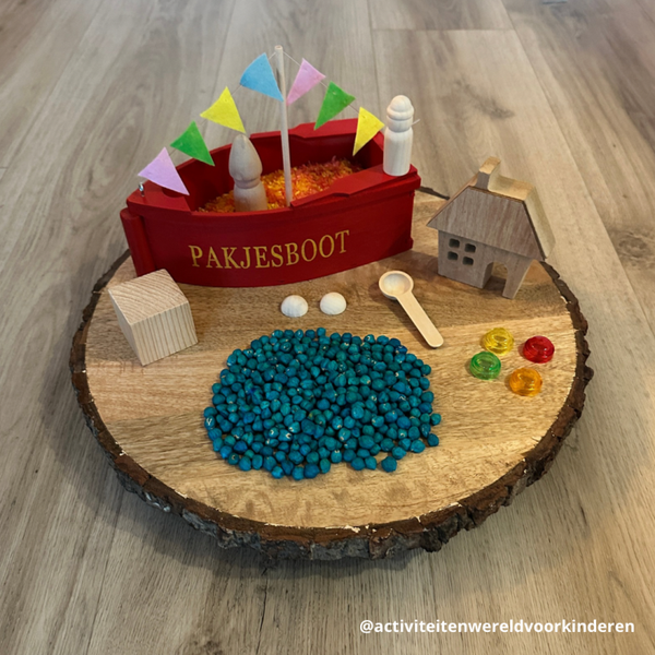 Sensorische pakjesboot - Sinterklaas
