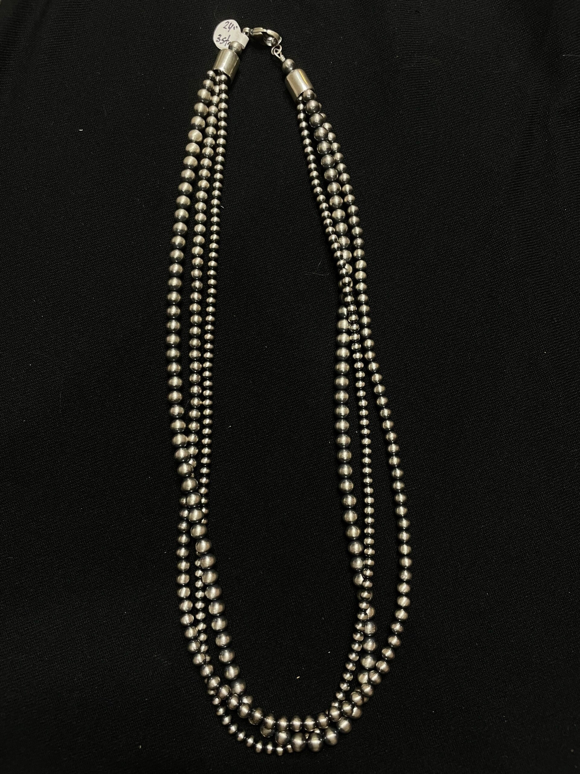 Navajo Pearl Necklace 24"