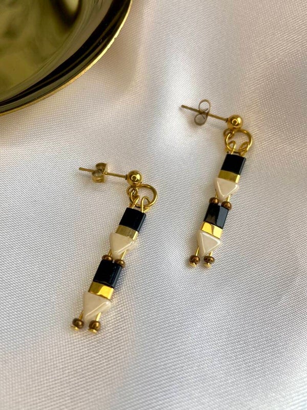 Boucles d'oreilles "Kaya gold"