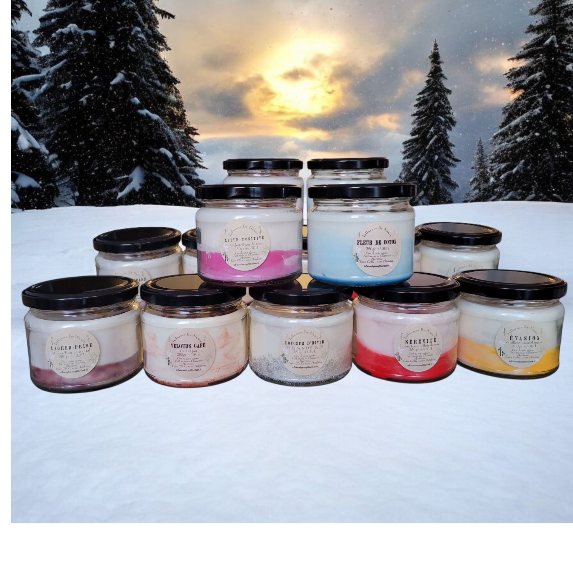 "Lueurs d'Ambiance" (plusieurs parfums)