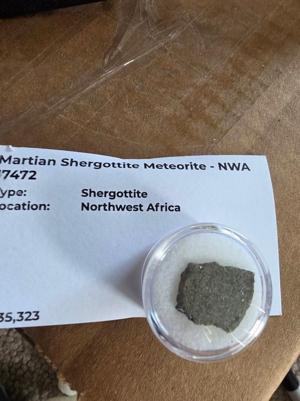 Martian Sherogottite Meteorite