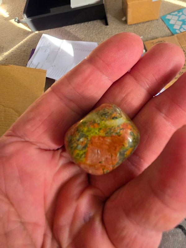 Unakite tumbles