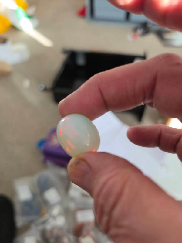 Opalite tumbles