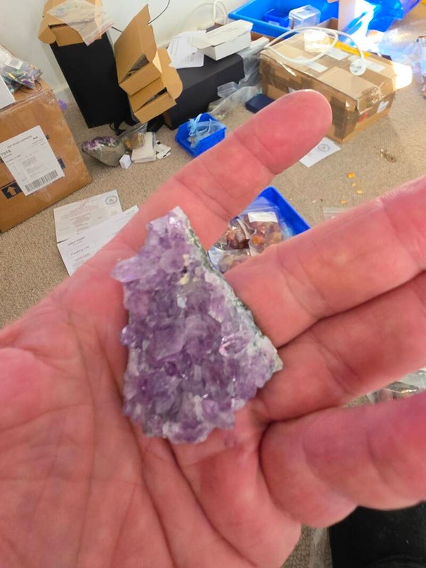 Small Amethyst cluster