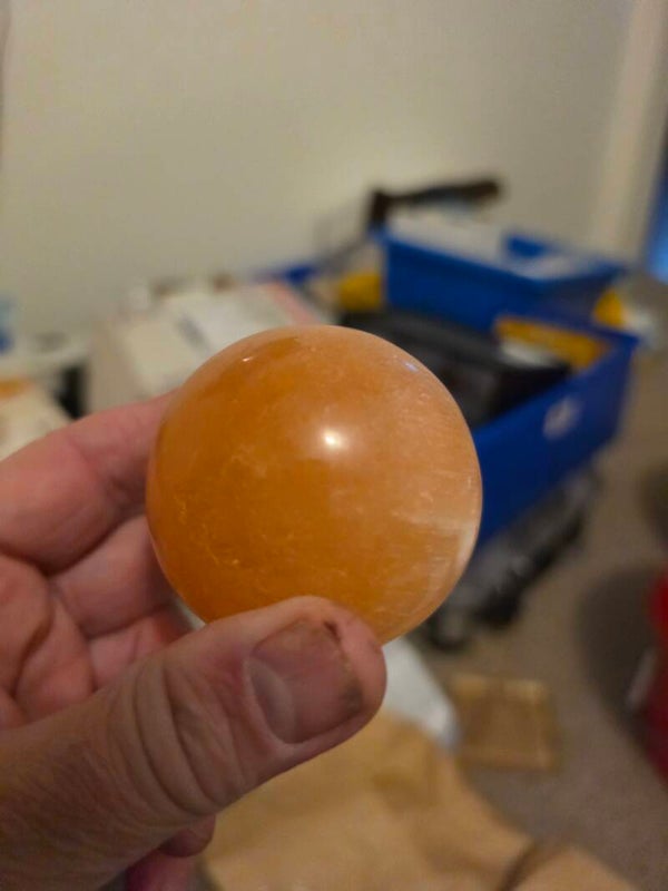 Selenite spheres 6cm