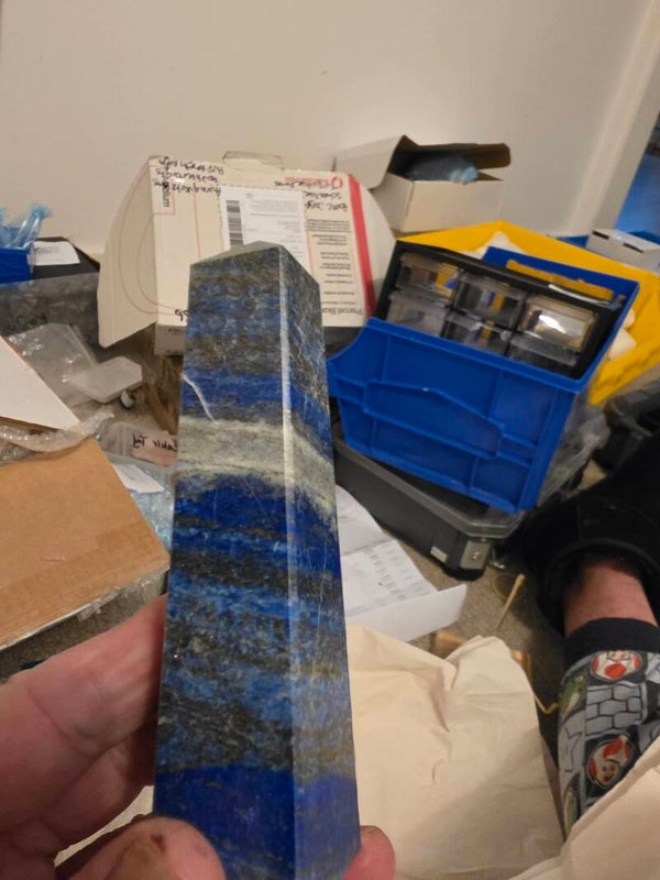 Lapidary Lazuli polished points