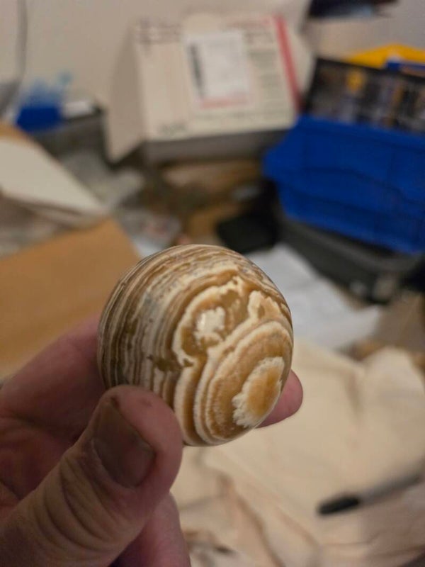 Aragonite Travertine spheres