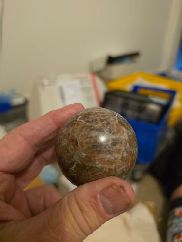 Llianite/Galaxy Rhyolite sphere